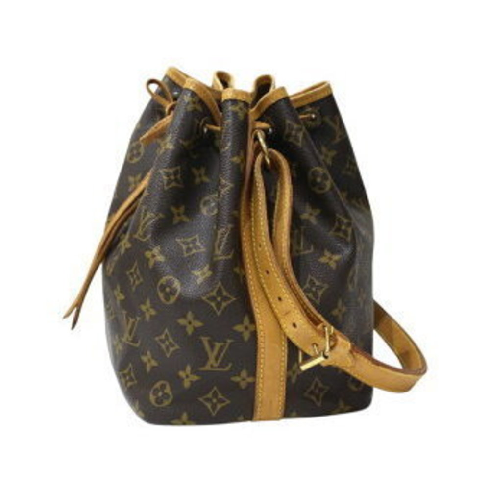 Louis Vuitton Monogram Brown Drawstring Shoulder … - image 4